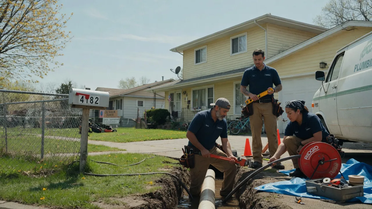 Gas Line Repair in Harristown, IL near me